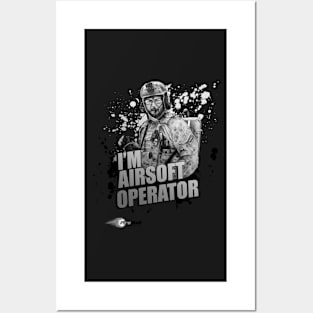 AIRSOFT OPERATOR Posters and Art